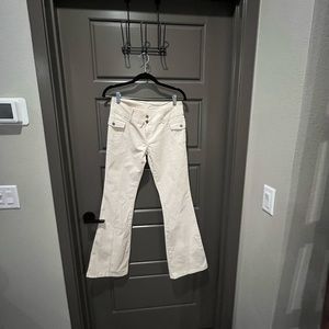 Brandy Melville Women's Cream Trousers